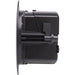 Q-SYS AD-C.SAT-BK 2.75" black satellite ceiling speaker, designed for high-performance audio in commercial and professional installations.