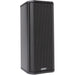 Q-SYS AD-S802T-B 8-inch ceiling speaker with dual inputs and built-in amplifier, designed for clear audio in commercial spaces.