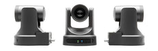 Q-SYS NC-12x80 conference camera with 12x optical zoom and 80-degree field of view, designed for high-quality video conferencing and AV integration.