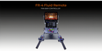 Remote Camera Technology RCT FR-4 fluid remote pan bar controller for precision robotic and PTZ camera control