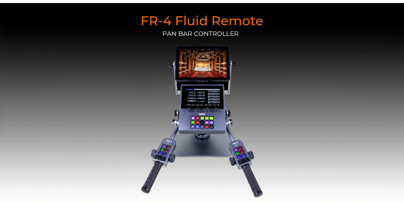 Remote Camera Technology RCT FR-4 fluid remote pan bar controller for precision robotic and PTZ camera control