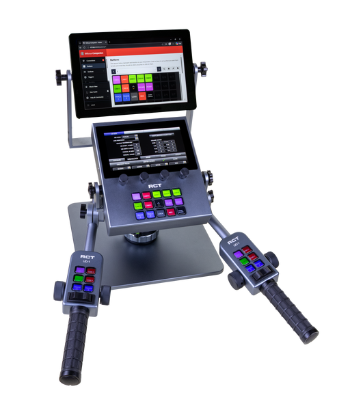 Remote Camera Technology RCT FR-4 fluid remote pan bar controller for precision robotic and PTZ camera control