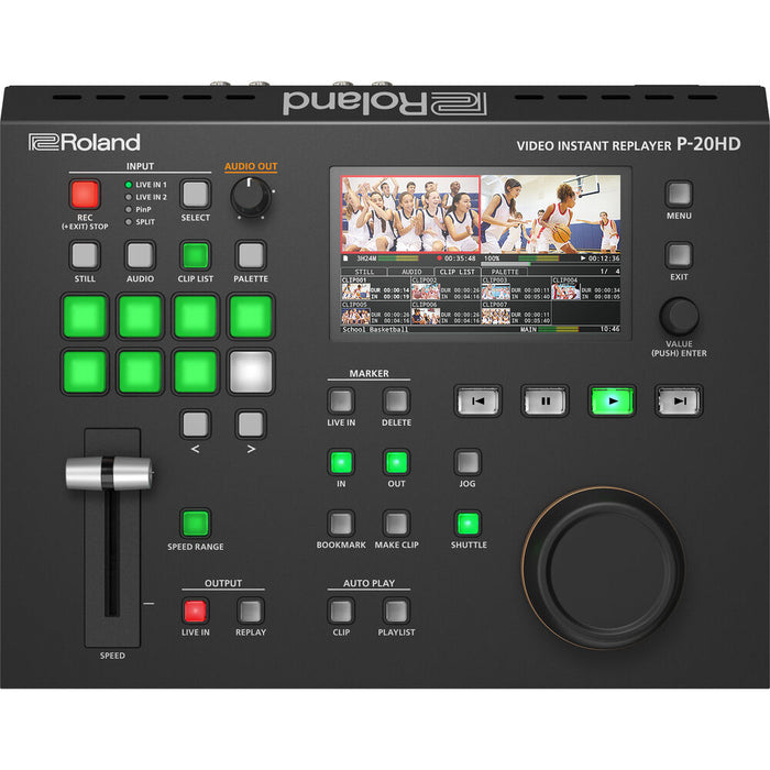 Roland P-20HD Video Instant Replayer with controls and display