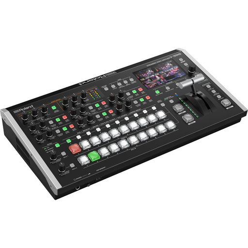 Roland V-160HD hybrid event switcher with T-bar and multiple video I/O ports
