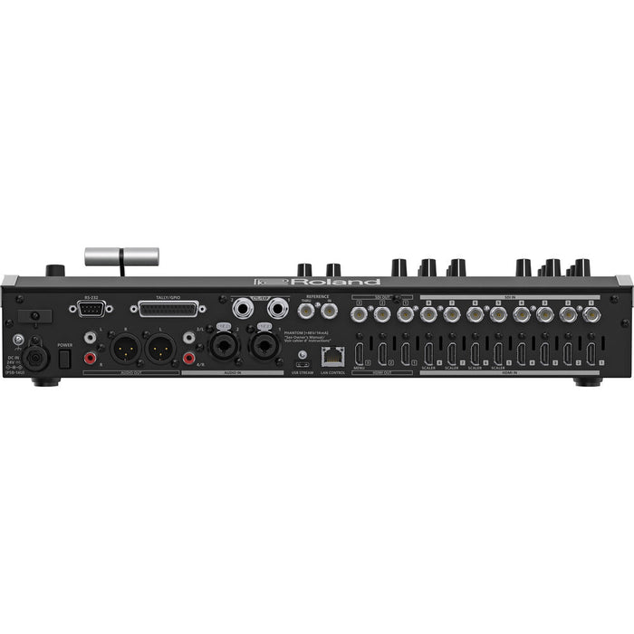 Roland V-160HD hybrid event switcher with T-bar and multiple video I/O ports