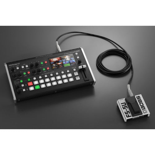 Roland V-8HD 8-Channel HD Video Switcher with HDMI inputs and T-bar