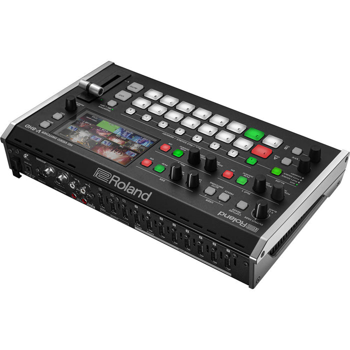 Roland V-8HD 8-Channel HD Video Switcher with HDMI inputs and T-bar