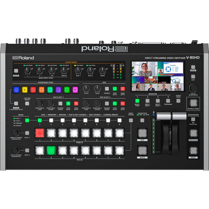 Roland V-80HD direct streaming video switcher