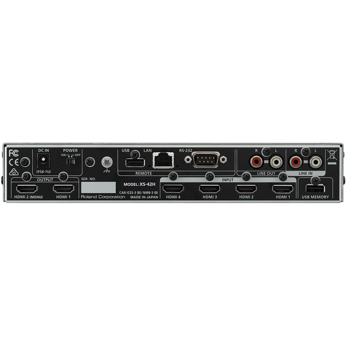 Roland XS-42H 4x2 HDMI Matrix Switcher