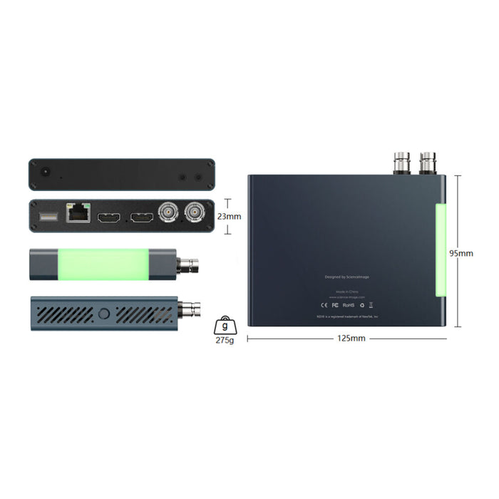 Science Image SI-HDMI-SDI-MINI NDI Mini HD Bidirectional 3G-SDI/HDMI Encoder/Decoder