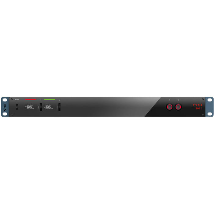 Science Image Studio Edge 2CH 4K SDI HDMI NDI Converter Front and Rear Rack View