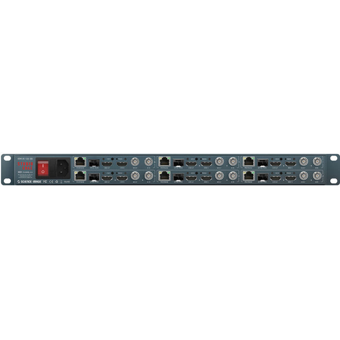 Science Image Studio Edge 6CH 1U rack-mount 6-channel 4K SDI HDMI NDI converter