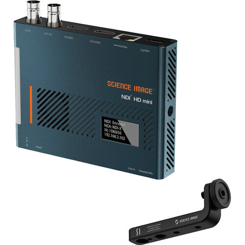 Science Image USBD-HDMI-SDI-Mini-S1 NDI HD Mini Converter with 1/4-20 Mounting Bracket