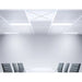 Sennheiser TeamConnect SL Ceiling 2 Microphone Array with Extension Brackets mounted in a conference room ceiling