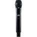 Shure AD2/K11B digital handheld wireless microphone transmitter with KSM11 black capsule and G57 frequency range from 470 to 616 MHz