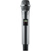 Shure AD2/K11N digital handheld wireless microphone transmitter with KSM11 nickel capsule and G57 frequency range from 470 to 616 MHz