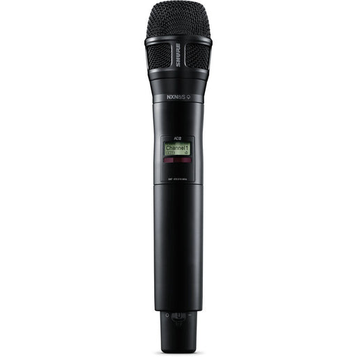 Shure AD2/N8SB digital handheld wireless microphone transmitter with Nexadyne 8/S supercardioid capsule and G57 frequency range