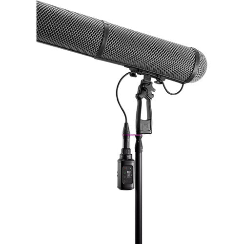 Shure AD3 Axient Digital wireless plug-on microphone transmitter with XLR connectivity and G57 frequency range from 470 to 616 MHz