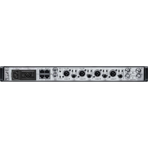 Shure AD4Q-DC Axient Digital four-channel wireless receiver with DC power module and 470 to 636 MHz frequency coverage
