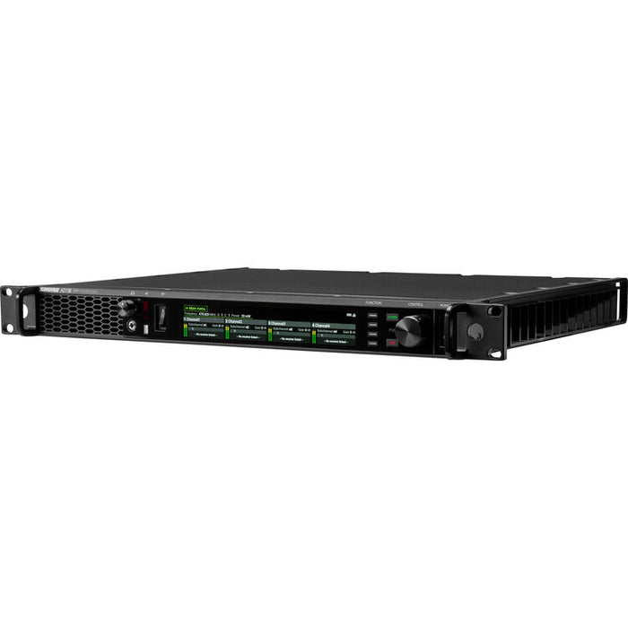 Shure Axient Digital PSM ADTQDC-G57 quad-channel digital in-ear monitor transmitter with DC power operation, 470 to 608 MHz