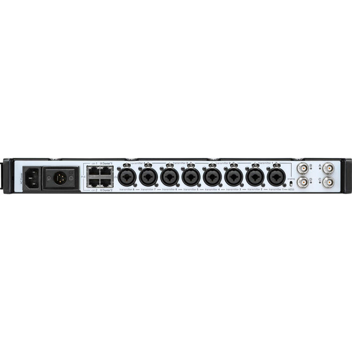 Shure Axient Digital PSM ADTQDC-G57 quad-channel digital in-ear monitor transmitter with DC power operation, 470 to 608 MHz