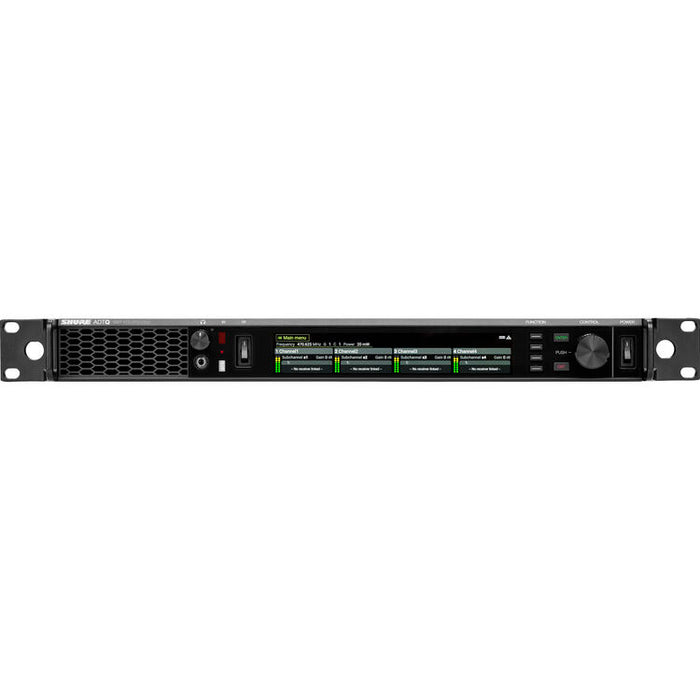Shure Axient Digital PSM ADTQUS-G57 quad-channel digital in-ear monitor transmitter operating from 470 to 608 MHz