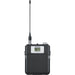 Shure ADX1 digital wireless bodypack transmitter with TA4M connector and G57 frequency range from 470 to 616 MHz