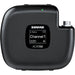 Shure ADX1M digital micro bodypack wireless transmitter with ultra-compact design and G57 frequency range from 470 to 616 MHz