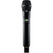 Shure ADX2FD/K11B digital handheld wireless microphone transmitter with KSM11B capsule, black finish, and G57 frequency range from 470 to 616 MHz