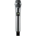 Shure ADX2FD/K11N digital handheld wireless microphone transmitter with KSM11N capsule, nickel finish, and G57 frequency range from 470 to 616 MHz