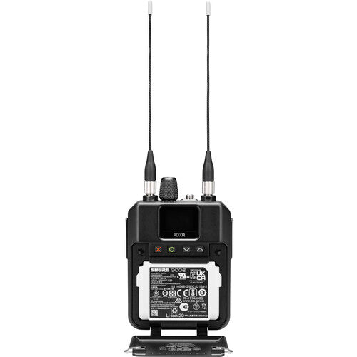 Shure ADXR-A Axient Digital PSM bodypack in-ear monitor receiver operating from 470 to 636 MHz