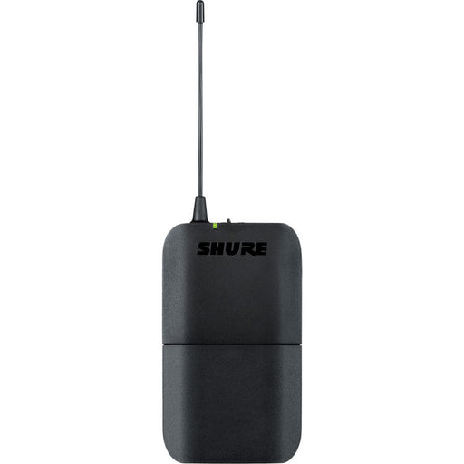 Shure BLX1 H9 wireless bodypack transmitter for BLX systems with TA4F connector for lavalier, headset, and instrument use
