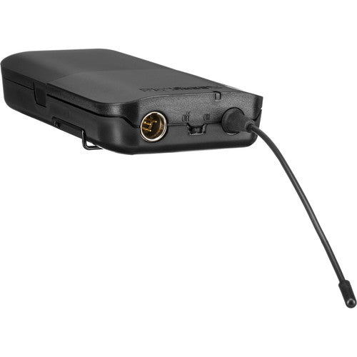 Shure BLX1288/CVL dual-channel wireless lavalier and handheld microphone system for professional audio use