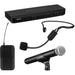 Shure BLX1288/PGA31 dual wireless headset and handheld microphone system H11 frequency band