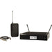 Shure BLX14R H9 rackmount wireless guitar system with BLX4R receiver and BLX1 bodypack transmitter