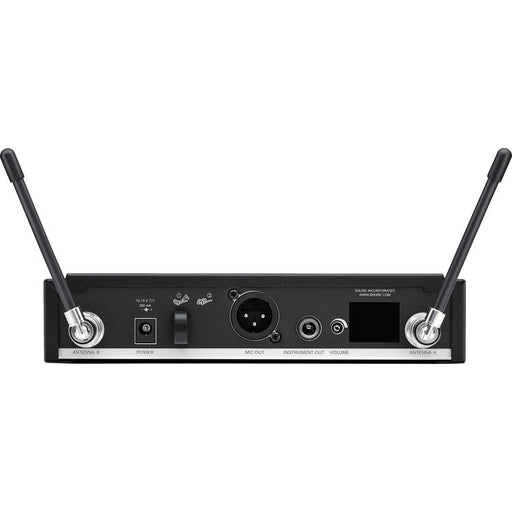 Shure BLX14R H9 rackmount wireless guitar system with BLX4R receiver and BLX1 bodypack transmitter