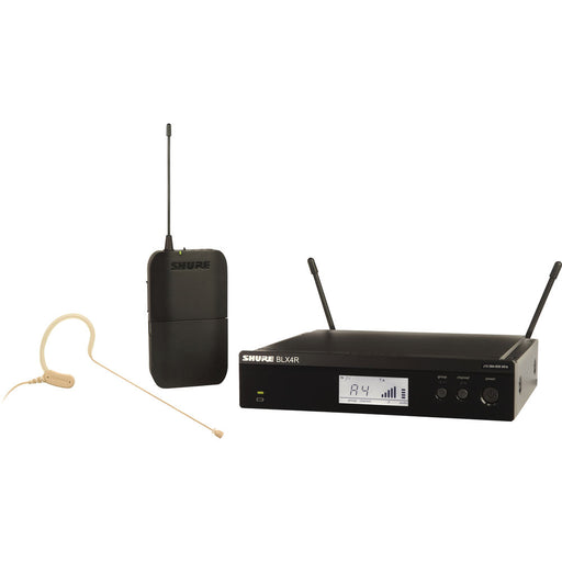 Shure BLX14R/MX53 Wireless Rackmount Earset Microphone System with MX153 headset