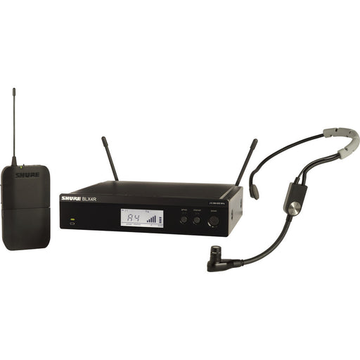Shure BLX14R/SM35 Rackmount Wireless Cardioid Headset Microphone System with SM35 mic and BLX4R receiver (H9: 512–542 MHz)