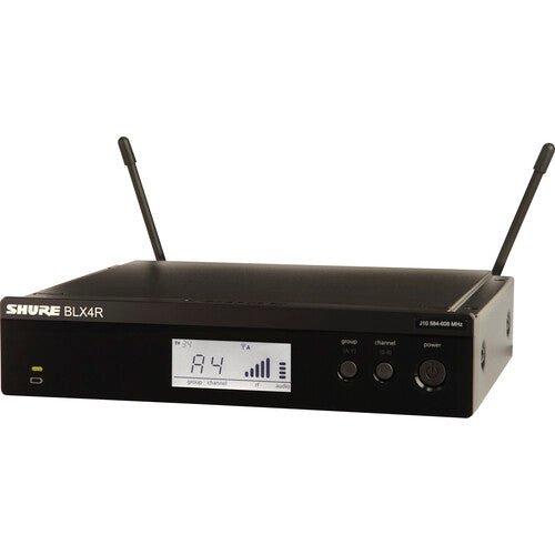 Shure BLX14R/W85M Rackmount Wireless Lavalier Microphone System with WL185 mic and H11 frequency band