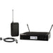 Shure BLX14R/W85M wireless rackmount lavalier microphone system with cardioid WL185 mic