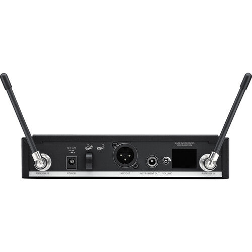 Shure BLX14R/W85M wireless rackmount lavalier microphone system with cardioid WL185 mic