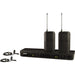 Shure BLX188/CVL dual-channel wireless lavalier microphone system with CVL mics and H10 frequency band