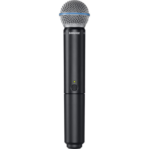 Shure BLX2 Beta 58A handheld wireless microphone transmitter H10 band 542-572 MHz supercardioid vocal microphone