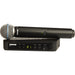 Shure BLX24/B58 wireless microphone system with Beta 58A capsule and BLX4 receiver