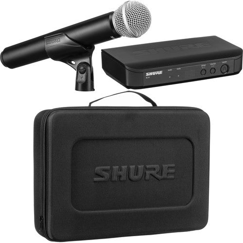 Shure BLX24/SM58 Wireless Handheld Microphone System with SM58 Capsule (H11: 572 to 596 MHz)