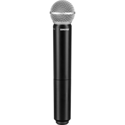 Shure BLX24R/B58 Rackmount Wireless Handheld Microphone System with Beta 58A Capsule (H10 Band)