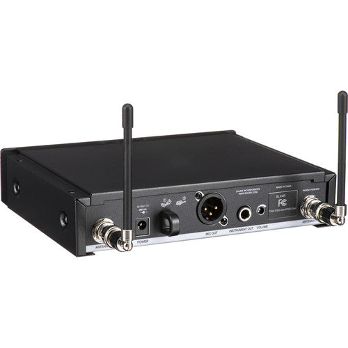 Shure BLX24R/B58 wireless handheld microphone system with Beta 58A capsule and rackmount receiver (H11: 572–596 MHz)