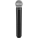 Shure BLX24R/B58 wireless handheld microphone system with Beta 58A capsule and rackmount receiver (H11: 572–596 MHz)