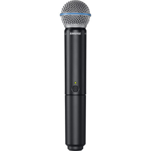 Shure BLX288/B58 dual-channel wireless microphone system with two Beta 58A handheld transmitters