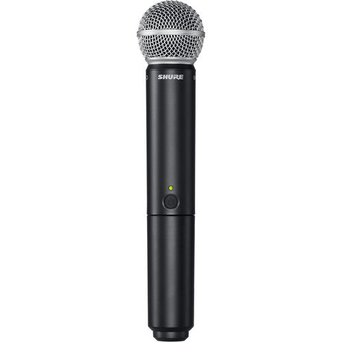 Shure BLX288/SM58 wireless microphone system with dual SM58 handheld transmitters – H10 frequency band